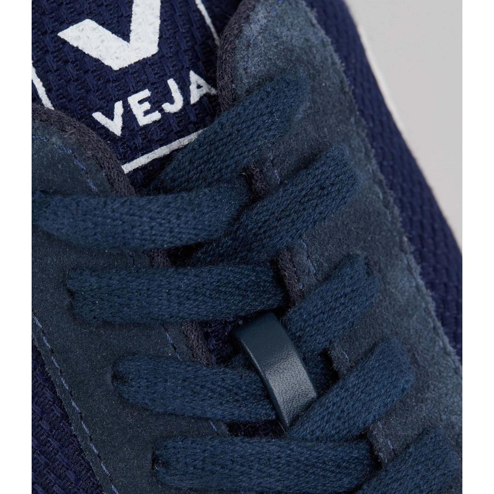 Blue Women's Veja LACES ORGANIC COTTON NAUTICO Shoes | AU 471PJJ